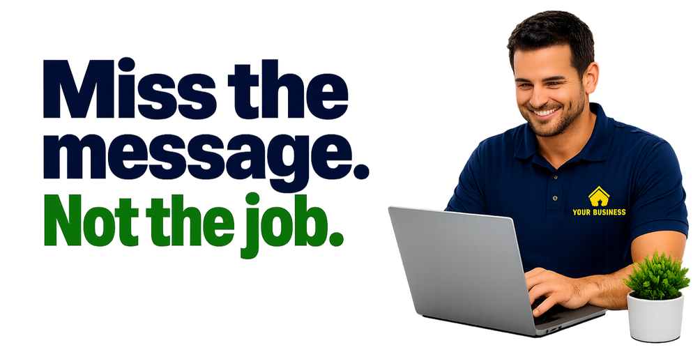 Book a call with us TMS lead management system for tradespeople and service businesses
